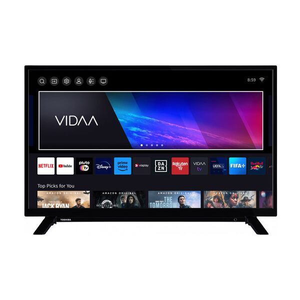 toshiba 32wv2363da tv 81,3 cm (32'') hd smart tv wi-fi nero 220 cd/m²