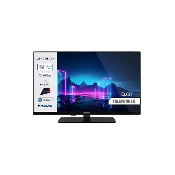 telefunken te32750b45v2d tv 81,3 cm (32'') hd smart tv wi-fi nero 250 c