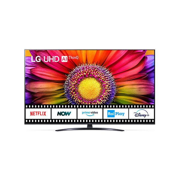 lg uhd 55'' serie ur81 55ur81006lj, tv 4k, 3 hdmi, smart tv 2023