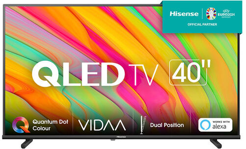 hisense tv qled fhd 40'' 40a5kq smart tv, wifi, quantum dot colour, usb