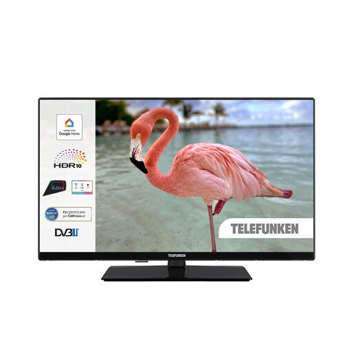telefunken te32750b45v2d tv 81,3 cm (32'') hd smart tv wi-fi nero 250 c