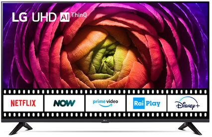 lg uhd 50'' serie ur73 50ur73006la.apiq, tv 4k, 3 hdmi, smart tv 2023