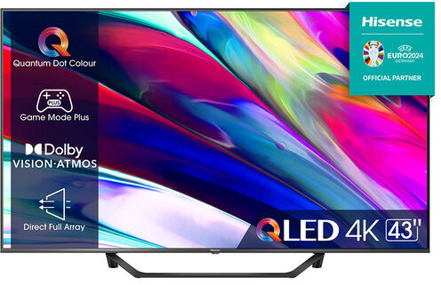 Hisense 43A7KQ TV 109,2 cm (43'') 4K Ultra HD Smart TV Wi-Fi Nero 275 c