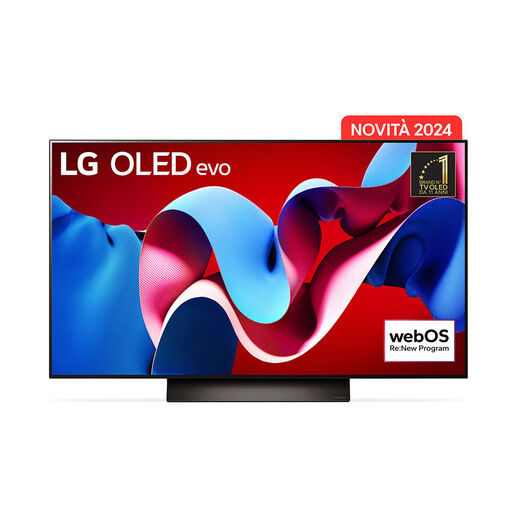 LG OLED evo C4 48'' Serie OLED48C44LA, 4K, 4 HDMI, Dolby Vision, SMART