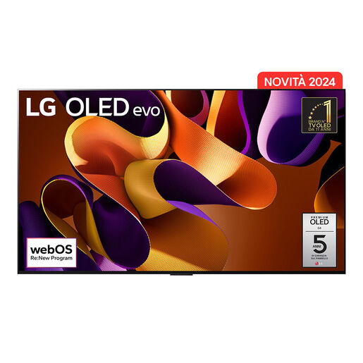 LG OLED evo G4 65'' Serie OLED65G45LW, 4K, 4 HDMI, Dolby Vision, SMART