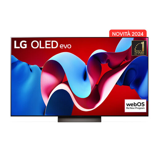 LG OLED evo C4 55'' Serie OLED55C44LA, 4K, 4 HDMI, Dolby Vision, SMART