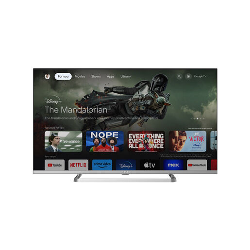 Saba SA40Q80GTV TV 101,6 cm (40'') Full HD Smart TV Wi-Fi Grigio 250 cd