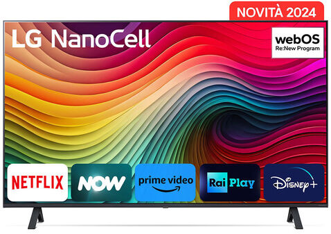 LG NanoCell 43'' Serie NANO82 43NANO82T6B, TV 4K, 3 HDMI, SMART TV 202