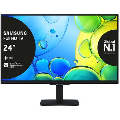 Samsung Full HD 24'' UE24F6000FUXZT, Hyper Real Processor, HDR & Pur Color, Smart Experience, OTS Lite & Adaptive Sound, Slim Look Design, Smart TV, 2025 Samsung Full HD 24'' UE24F6000FUXZT, Hyper Real Processor, HDR & Pur Color, Smart Experience, OTS Lite & Adaptive Sound, Slim Look Design, Smart TV, 2025