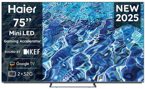 Haier Smart TV 75'' H75M80FUX MiniLED con QLED 4K