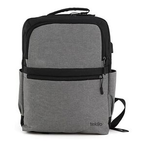 Teklio JXUZ156G borsa per laptop 40,6 cm (16'') Zaino Nero, Grigio