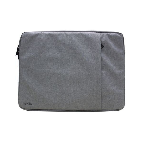 teklio yus156g borsa per laptop 40,6 cm (16'') custodia a tasca grigio