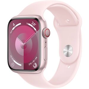 Apple Watch Series 9 GPS + Cellular Cassa 45mm in Alluminio Rosa con C