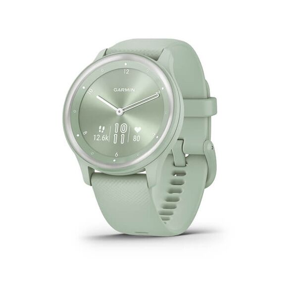 garmin vívomove sport oled 40 mm colore menta gps (satellitare)