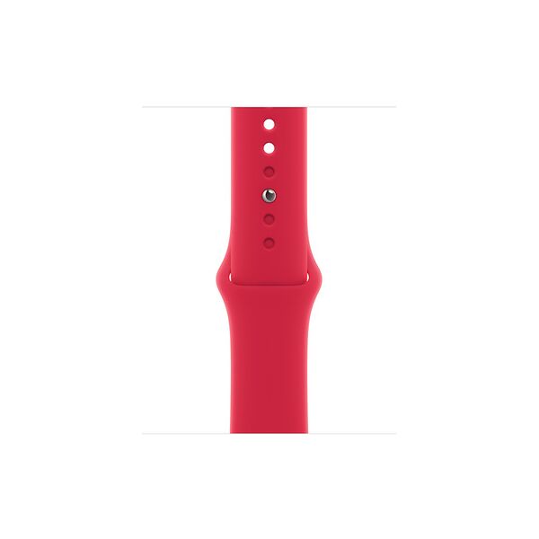 apple mp6y3zm/a accessorio indossabile intelligente band rosso fluoroe