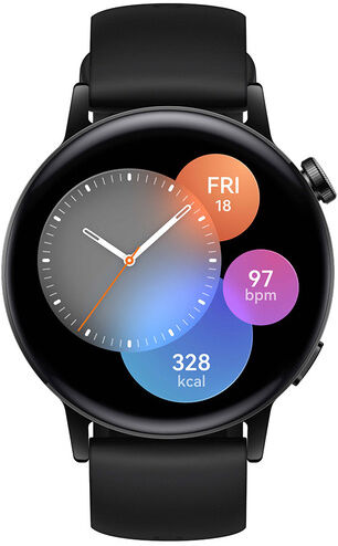 huawei watch gt 3 3,35 cm (1.32'') amoled 42 mm nero gps (satellitare)