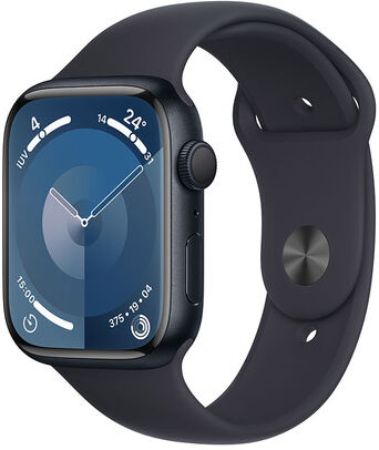 Apple Watch Series 9 GPS Cassa 45mm in Alluminio Mezzanotte con Cintur