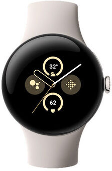 Google Pixel Watch 2 AMOLED 41 mm Digitale Touch screen Argento Wi-Fi