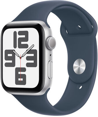 Apple Watch SE GPS Cassa 44mm in Alluminio Argento con Cinturino Sport