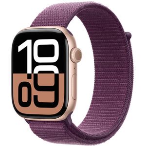 Apple Watch Series 10 Serie 10 GPS + Cellular 46mm Cassa in Alluminio color Oro Rosa con Oro rosa Sport Loop Apple Watch Series 10 Serie 10 GPS + Cellular 46mm Cassa in Alluminio color Oro Rosa con Oro rosa Sport Loop
