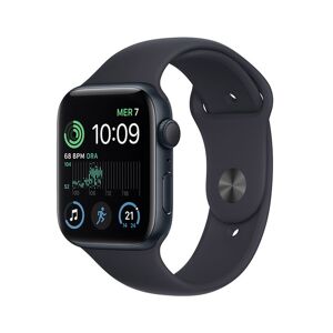 Apple Watch SE GPS 44mm Cassa in Alluminio color Mezzanotte con Cintur