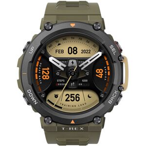 Amazfit T-Rex 2 3,53 cm (1.39'') AMOLED 47 mm Nero, Verde GPS (satellit