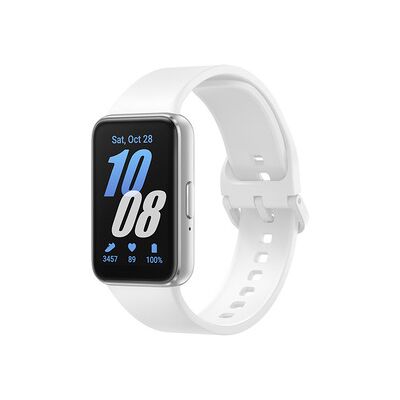 Samsung Galaxy Fit3 4,06 cm (1.6'') AMOLED 40 mm Digitale 256 x 402 Pixel Touch screen Argento Samsung Galaxy Fit3 4,06 cm (1.6'') AMOLED 40 mm Digitale 256 x 402 Pixel Touch screen Argento