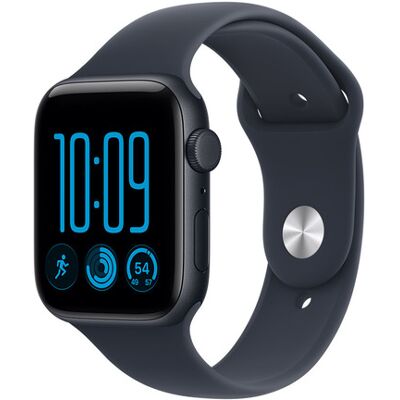 Apple Watch SE (3nd generation) SE 3 GPS + Cellular, Cassa 44 mm in alluminio mezzanotte con Cinturino Sport blu marino - M/L Apple Watch SE (3nd generation) SE 3 GPS + Cellular, Cassa 44 mm in alluminio mezzanotte con Cinturino Sport blu marino - M/L