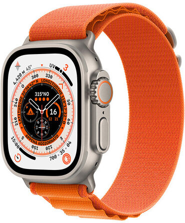 Apple Watch Ultra GPS + Cellular, 49mm Cassa in Titanio con Cinturino