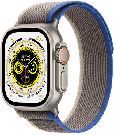 Apple Watch Ultra GPS + Cellular, 49mm Cassa in Titanio con Cinturino