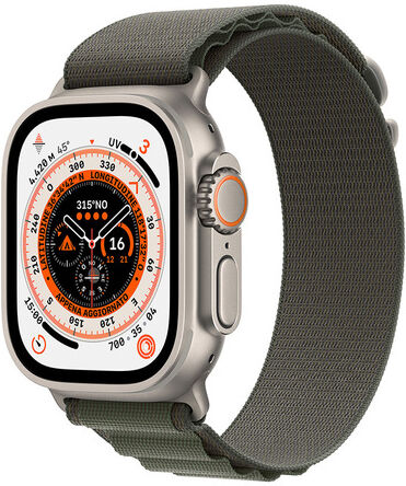 Apple Watch Ultra GPS + Cellular, 49mm Cassa in Titanio con Cinturino