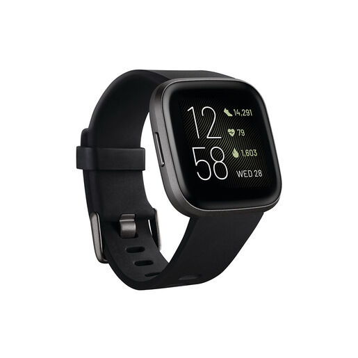 Fitbit Versa 2 3,55 cm (1.4'') 40 mm AMOLED Nero, Grigio Fitbit Versa 2 3,55 cm (1.4'') 40 mm AMOLED Nero, Grigio