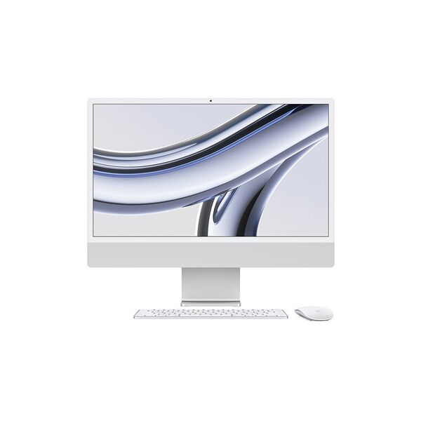 apple imac con retina 24'' display 4.5k m3 chip con 8‑core cpu e 10‑co