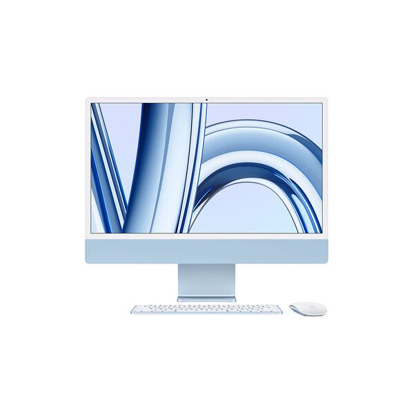 apple imac con retina 24'' display 4.5k m3 chip con 8‑core cpu e 10‑co