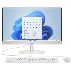 HP 24-cr0052nl AMD Ryzen™ 5 7520U 60,5 cm (23.8'') 1920 x 1080 Pixel PC All-in-one 16 GB LPDDR5-SDRAM 512 GB SSD Windows 11 Home Wi-Fi 6 (802.11ax) Bianc HP 24-cr0052nl AMD Ryzen™ 5 7520U 60,5 cm (23.8'') 1920 x 1080 Pixel PC All-in-one 16 GB LPDDR5-SDRAM 512 GB SSD Windows 11 Home Wi-Fi 6 (802.11ax) Bianc