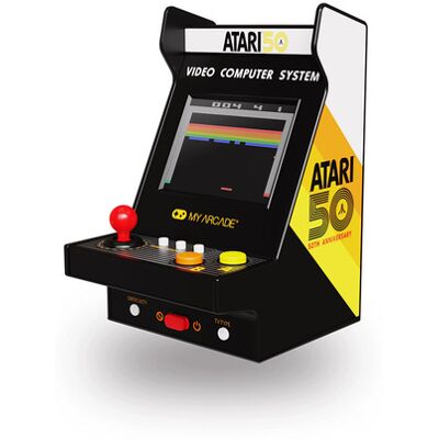 My Arcade Atari Nano Player Pro console da gioco portatile 6,1 cm (2.4'') Multicolore My Arcade Atari Nano Player Pro console da gioco portatile 6,1 cm (2.4'') Multicolore