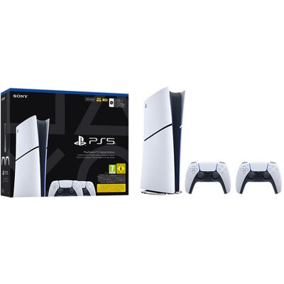 Sony Playstation 5 Slim Digital 825 GB Wi-Fi Nero, Bianco Sony Playstation 5 Slim Digital 825 GB Wi-Fi Nero, Bianco