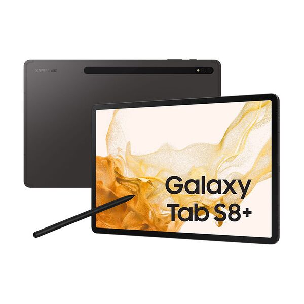 samsung galaxy tab s8+ tablet android 12.4 pollici 5g ram 8 gb 256 gb