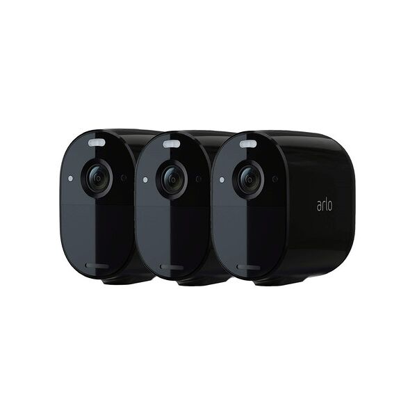 arlo videocamera essential con faretto integrato x3