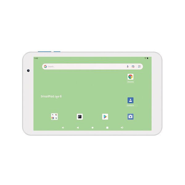 mediacom smartpad 8 32 gb 20,3 cm (8'') cortex 3 gb android 12 blu, bia