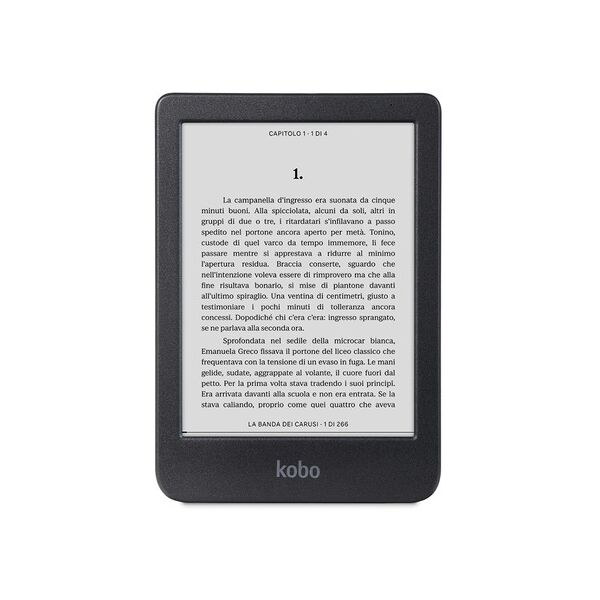 rakuten kobo clara bw lettore e-book touch screen 16 gb wi-fi nero