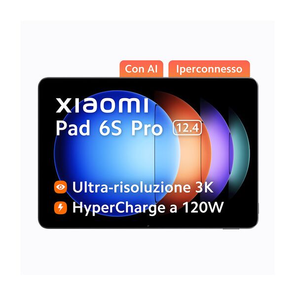 xiaomi pad 6s pro qualcomm snapdragon 256 gb 31,5 cm (12.4'') 8 gb wi-f
