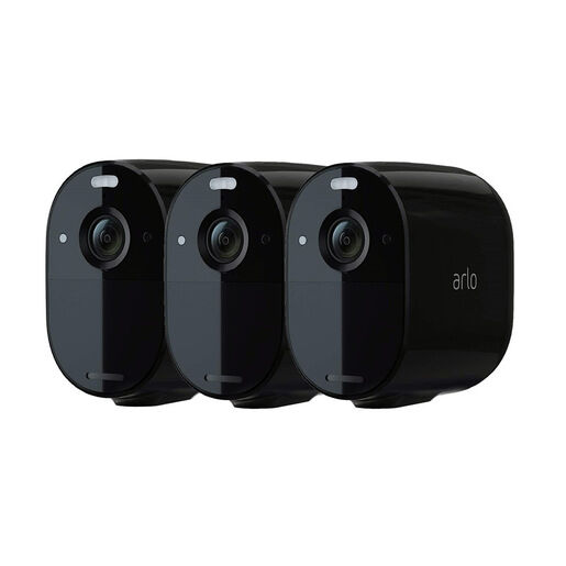 arlo videocamera essential con faretto integrato x3