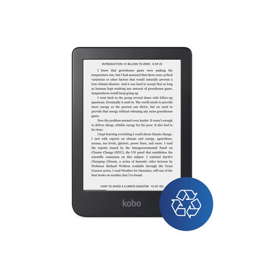 rakuten kobo clara 2e lettore e-book touch screen 16 gb wi-fi blu