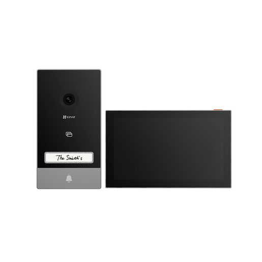 ezviz hp7 sistema per video-citofono 17,8 cm (7'') nero, argento