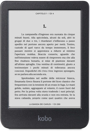 Rakuten Kobo Clara BW lettore e-book Touch screen 16 GB Wi-Fi Nero