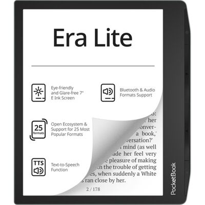 Pocketbook Era Lite lettore e-book Touch screen 16 GB Wi-Fi Nero Pocketbook Era Lite lettore e-book Touch screen 16 GB Wi-Fi Nero