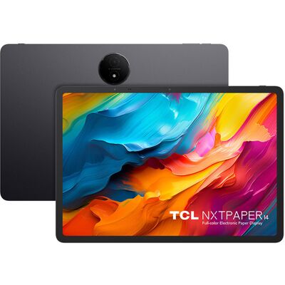 TCL NXTPAPER 14 Mediatek 256 GB 36,3 cm (14.3'') 8 GB Wi-Fi 5 (802.11ac) Android 14 Grigio TCL NXTPAPER 14 Mediatek 256 GB 36,3 cm (14.3'') 8 GB Wi-Fi 5 (802.11ac) Android 14 Grigio