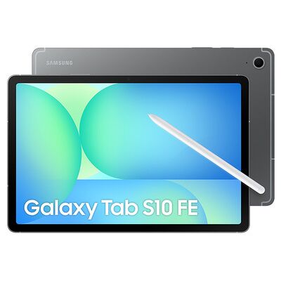 Samsung Galaxy Tab S10 FE, Tablet Android, Display 10.9'' LCD, Wifi, RAM 12GB, 256GB, 8.000 mAh, S Pen, Android 15, IP68, Gray Samsung Galaxy Tab S10 FE, Tablet Android, Display 10.9'' LCD, Wifi, RAM 12GB, 256GB, 8.000 mAh, S Pen, Android 15, IP68, Gray