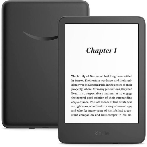 Amazon Kindle 2022 lettore e-book Touch screen 16 GB Wi-Fi Nero